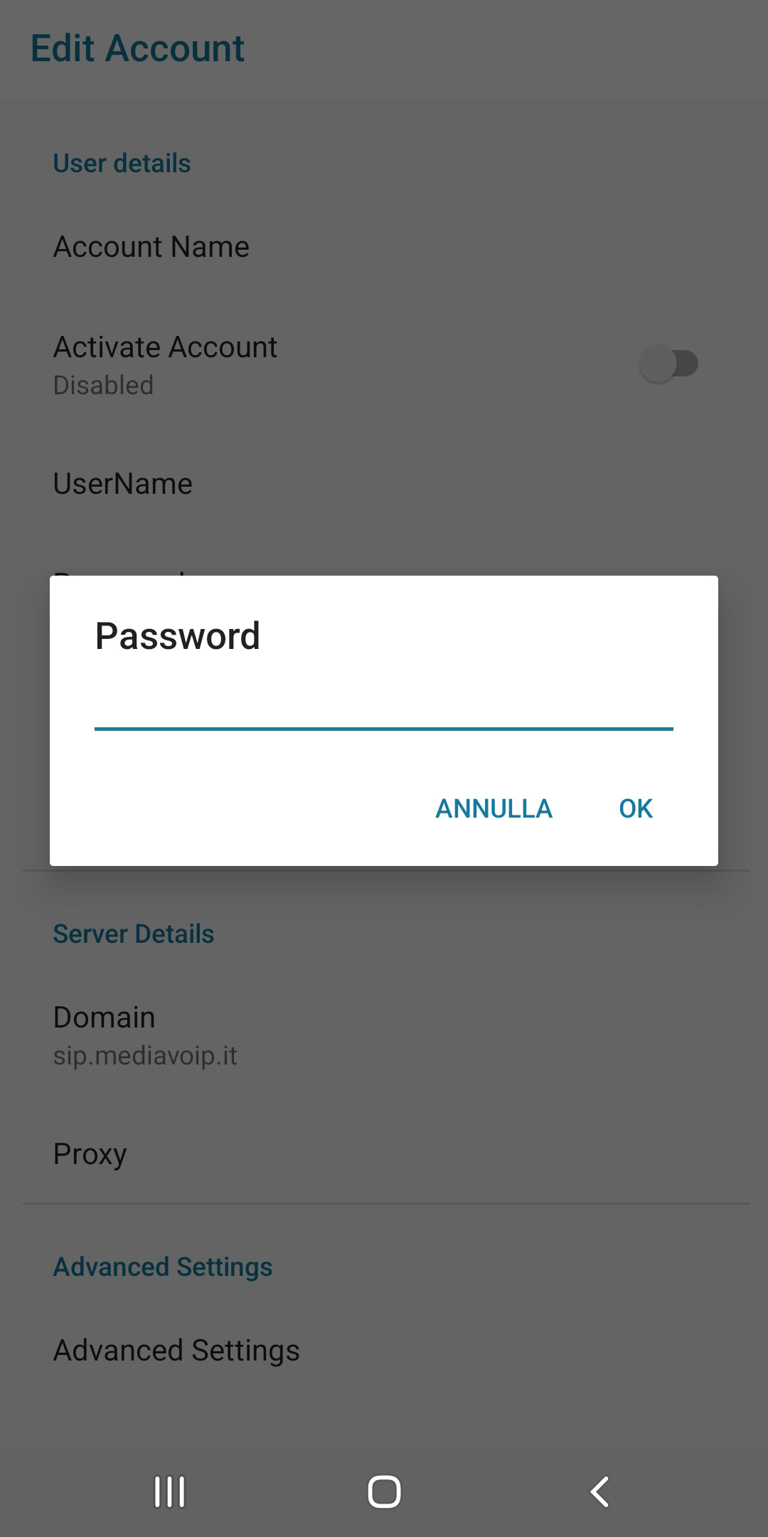 Password